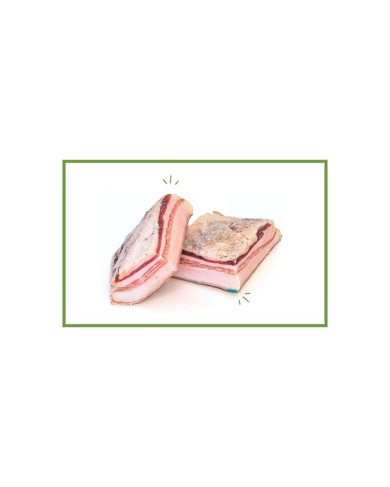 Panceta ibérica salada