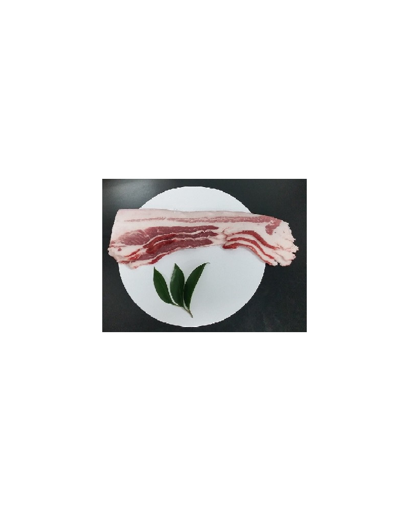 Panceta de cerdo ibérico fresca
