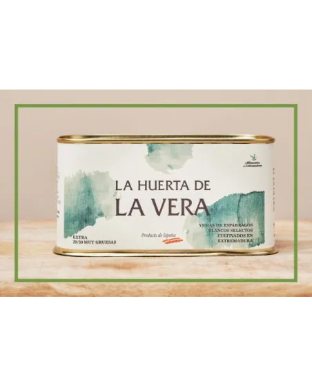 Espárragos Blancos de la Vera Extra | Lata de 720cc (17-24 unidades)