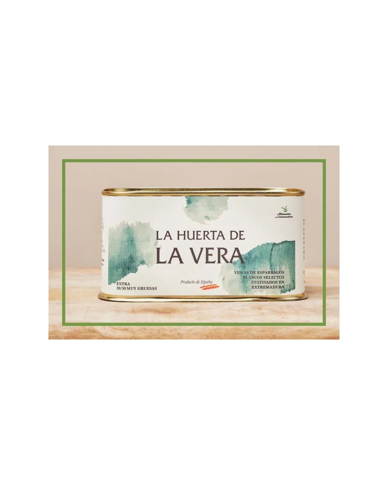 Espárragos Blancos de la Vera Extra | Lata de 720cc de Calibre Grueso (9-12 unidades)