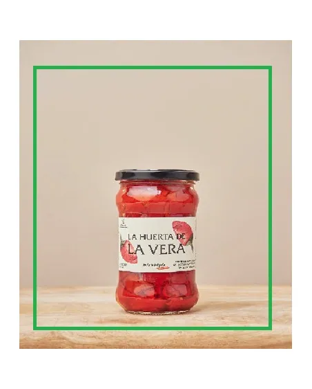 Pimientos del Piquillo en Tiras Huerta Vera | Conserva Gourmet Lista para Servir