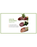 Estuche de embutidos ibéricos