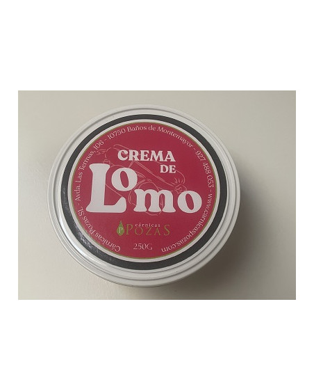 Compra Crema de lomo adobado al mejor precio en Cárnicas Pozas