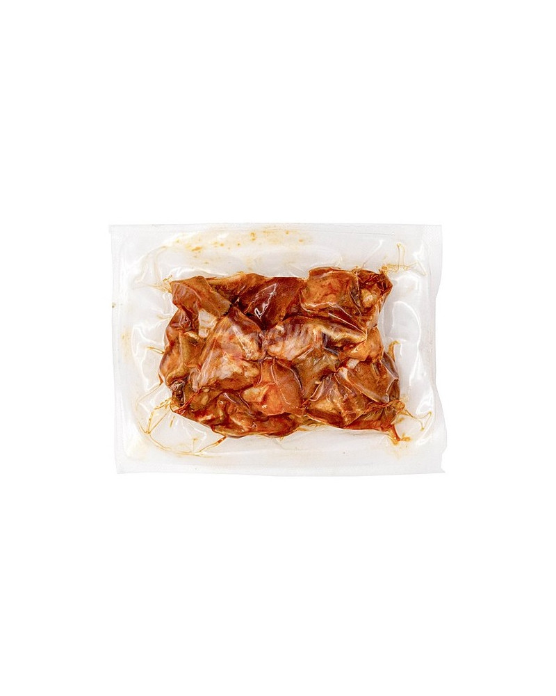 Oreja de cerdo cocida y adobada