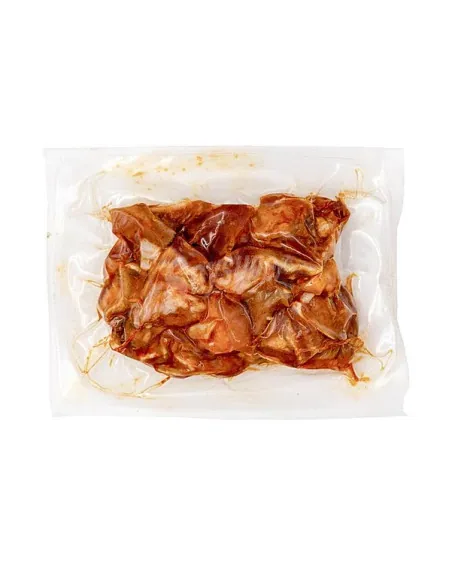Oreja de cerdo cocida y adobada