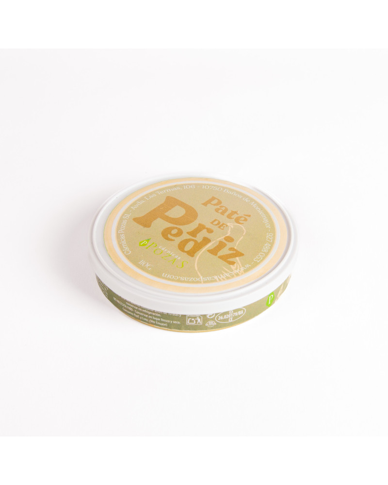 Paté de perdiz Cárnicas Pozas