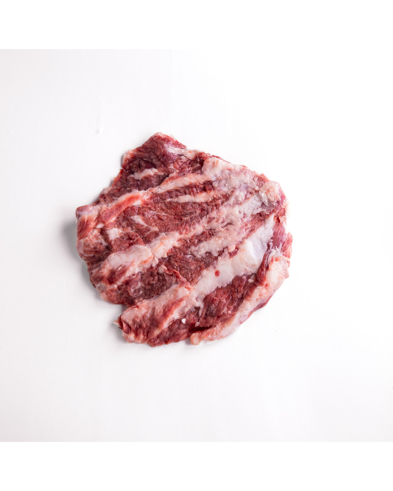Abanico ibérico, Extremadura, carne a la brasa