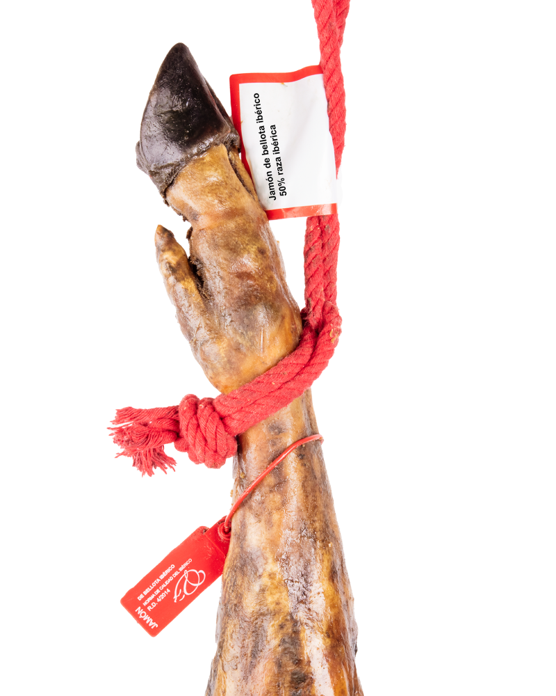 Jamón de bellota Ibérico 50% Raza Ibérica