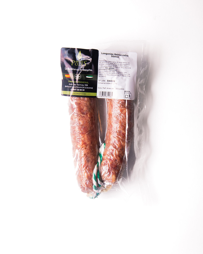 Longaniza ibérica extra blanca
