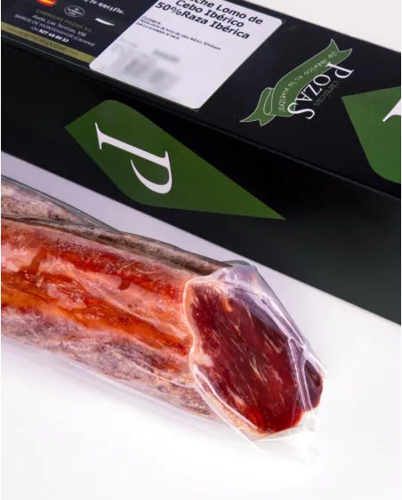 Estuche Lomo de Cebo Ibérico 50%Raza Ibérica