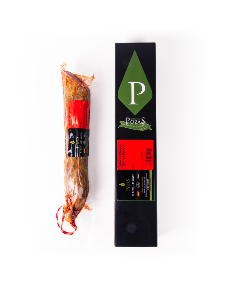 Estuche chorizo ibérico bellota