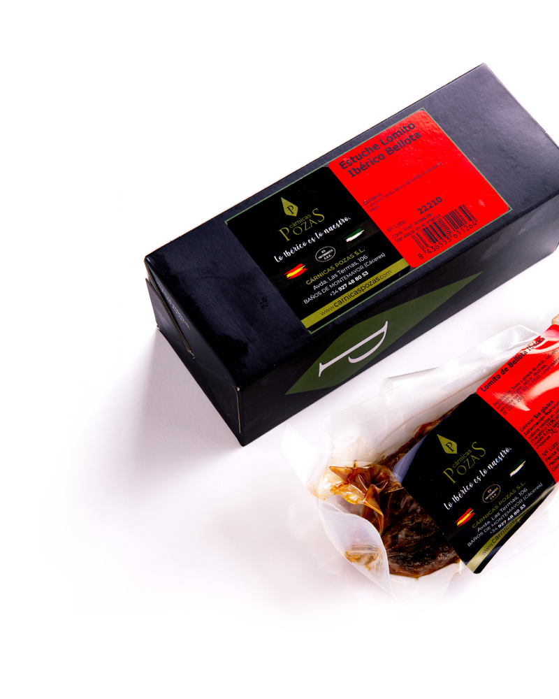 Estuche de lomito ibérico de Bellota