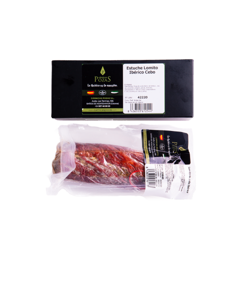 Estuche de lomito ibérico de Bellota