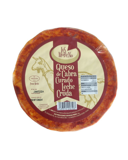 Queso cabra semi pasteurizado