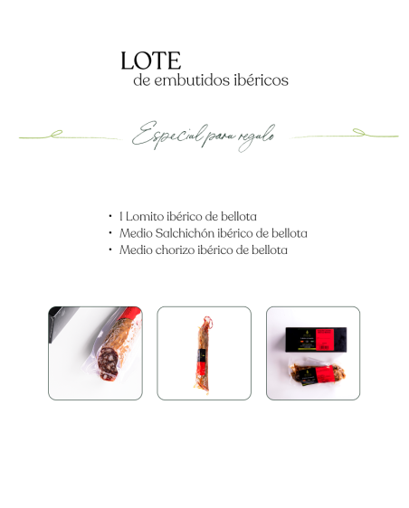 Estuche de embutidos ibéricos