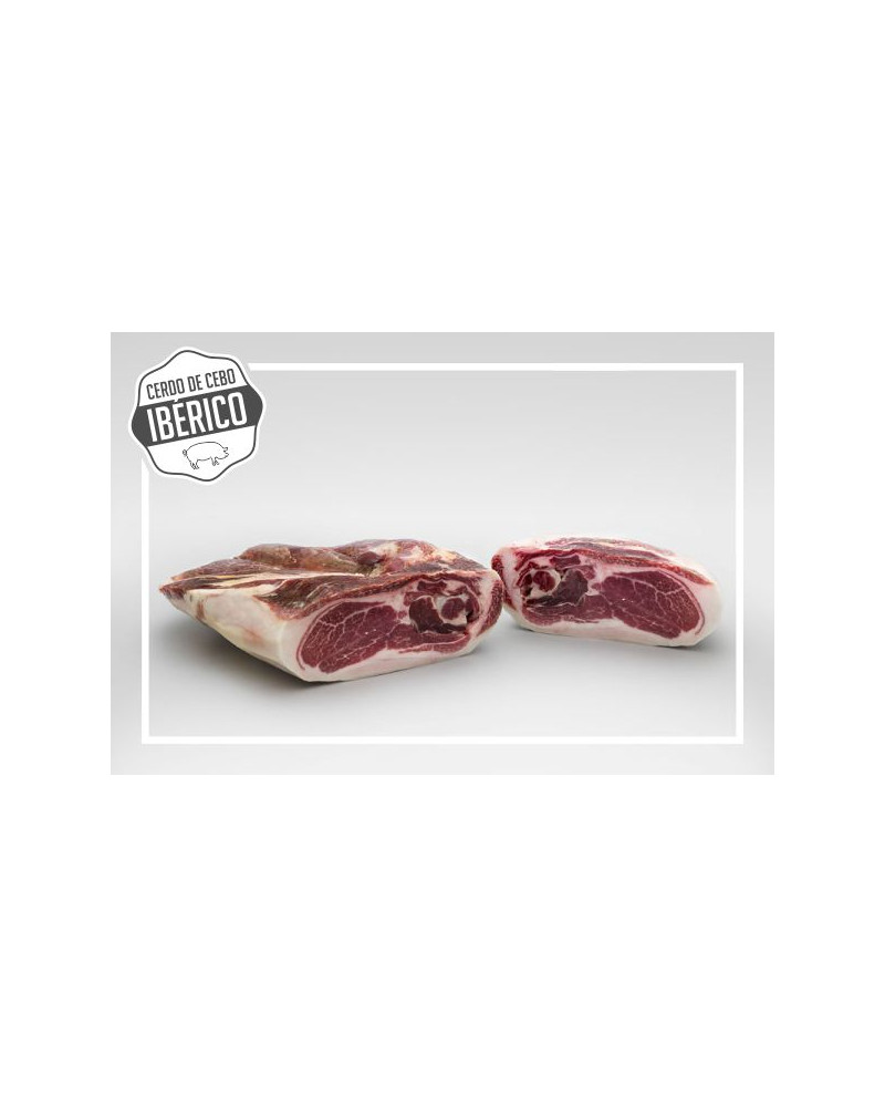 PALETA de cebo ibérica 50%Raza Ibérica LONCHEADA