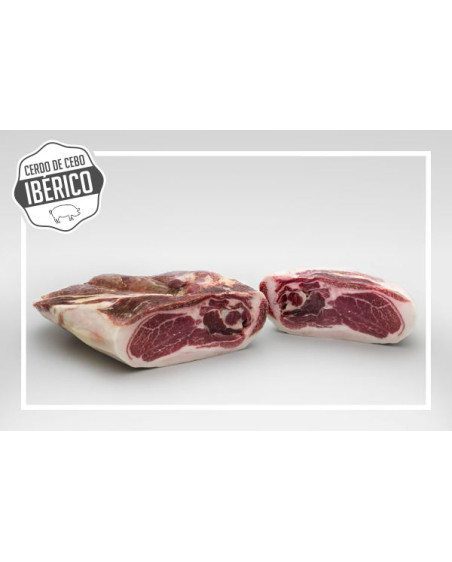 PALETA de cebo ibérica 50%Raza Ibérica LONCHEADA