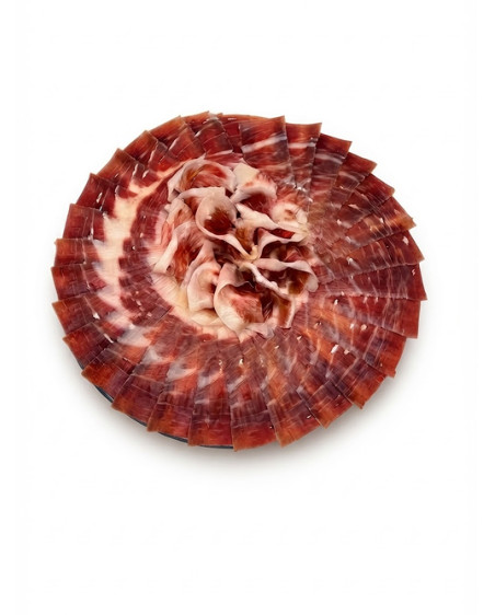 Jamón de bellota Ibérico 75 Raza Ibérica corte a cuchillo