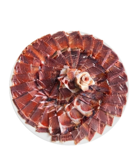 PLATO jamón de cebo ibérico 50%Raza ibérica a CUCHILLO