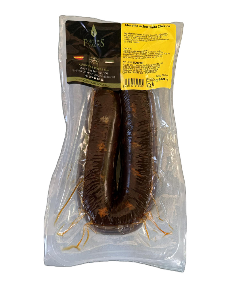 Morcilla Achorizada Ibérica