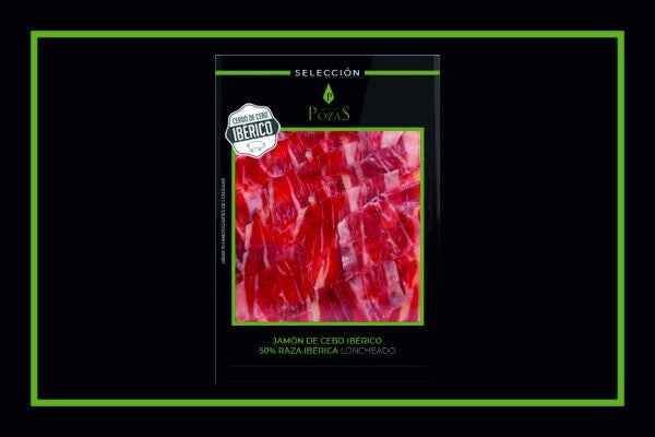 JAMÓN de cebo Ibérico 50% Raza Ibérica LONCHEADO