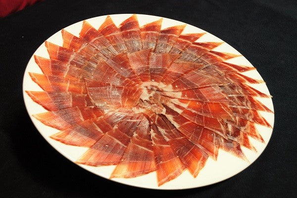 PLATO jamón de cebo ibérico 50% Raza ibérica a CUCHILLO