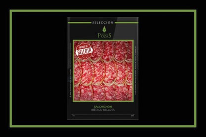 SALCHICHÓN ibérico de bellota LONCHEADO