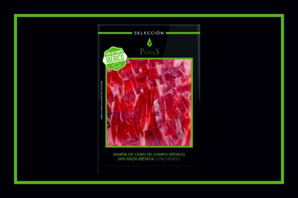 JAMÓN de cebo de campo Ibérico 50% Raza Ibérica LONCHEADO
