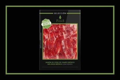 Un Jamón de Cebo de Campo Ibérico50% Raz. Ibér. Lonch.y Env.