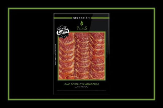 Un Jamón de Bellota 100% Ibérico Deshue.  Lonch. y Env.